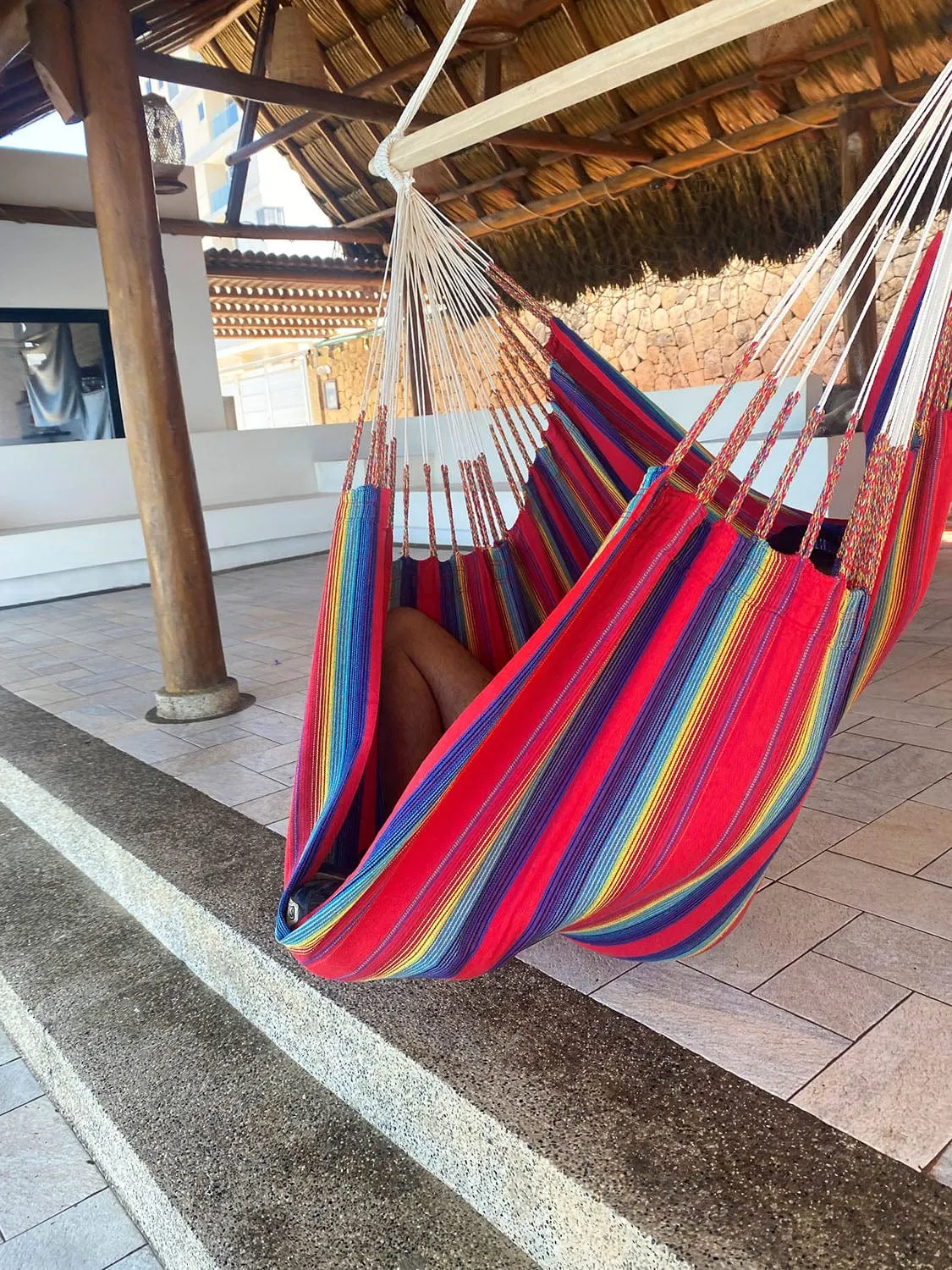 Colombian Hammock Chair with Universal Chair Stand