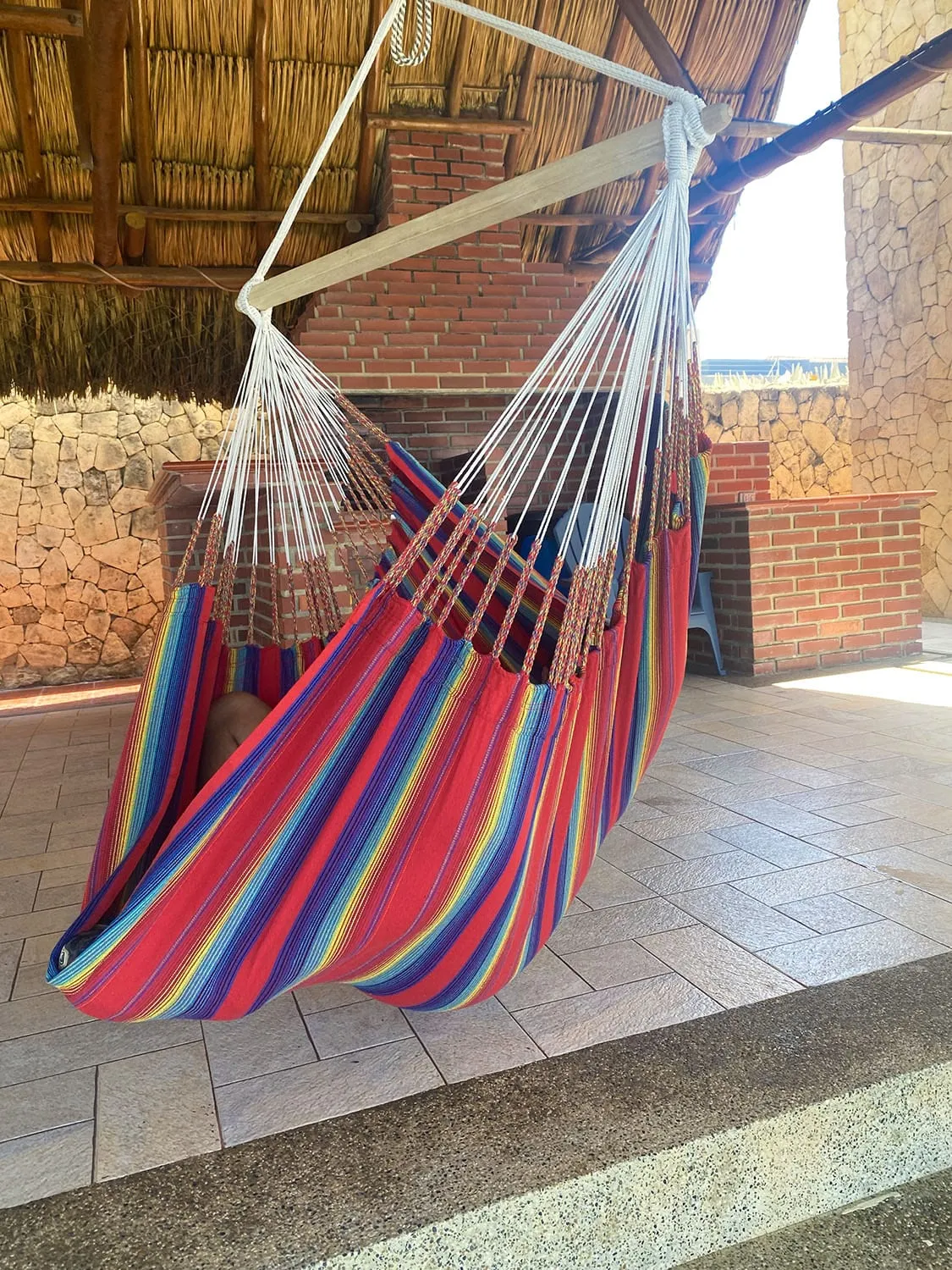 Colombian Hammock Chair with Universal Chair Stand