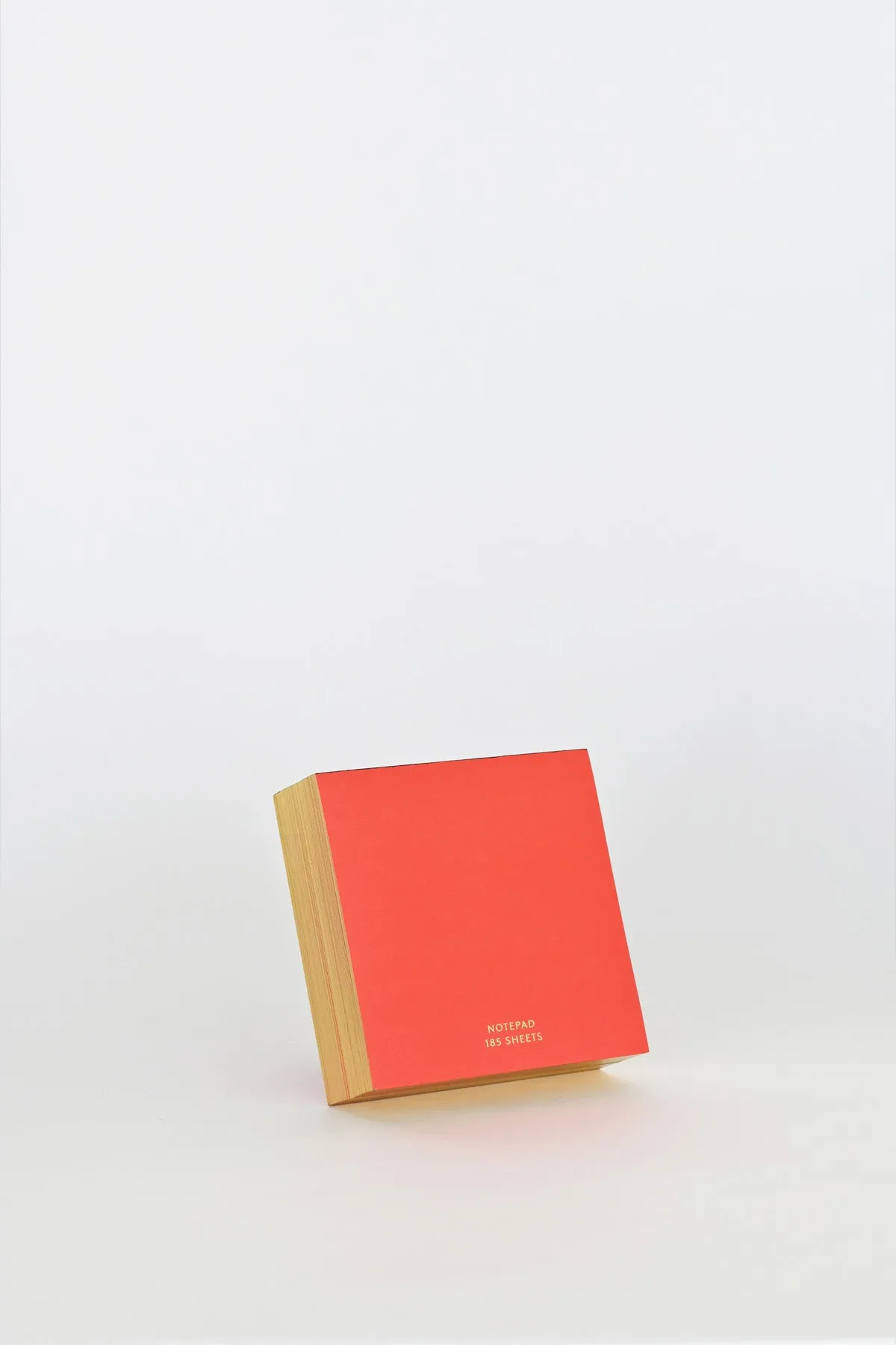 Colorpad, Red with gold edging - Small Square