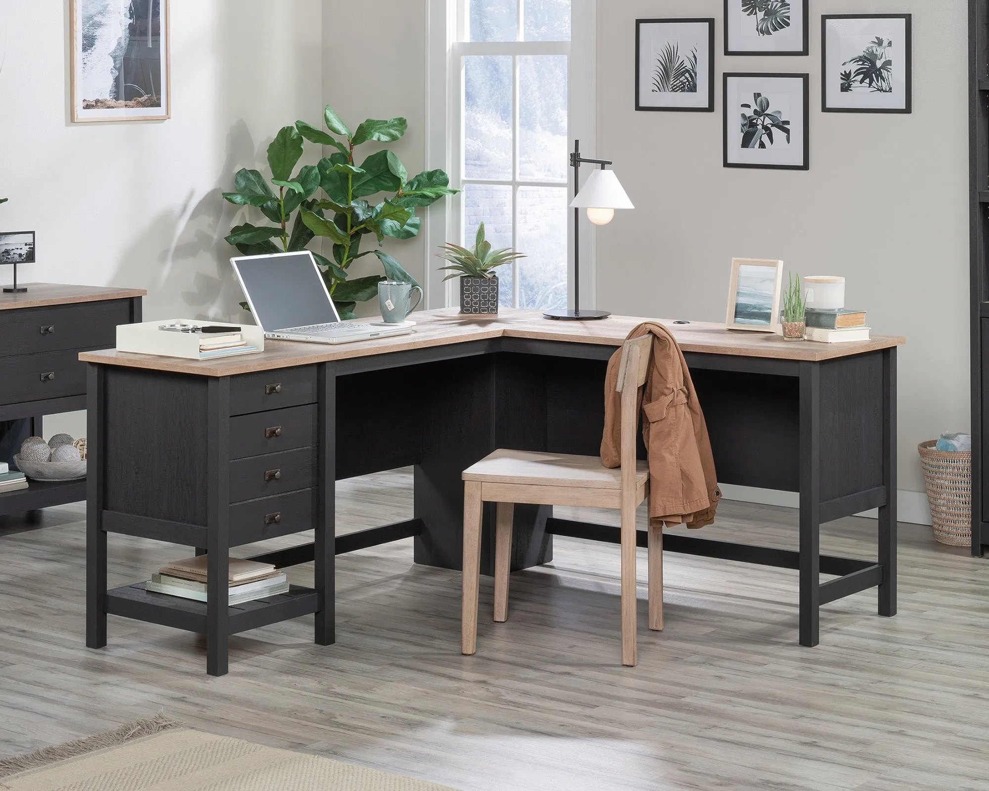 Cottage Road L Desk Ro/lo Top