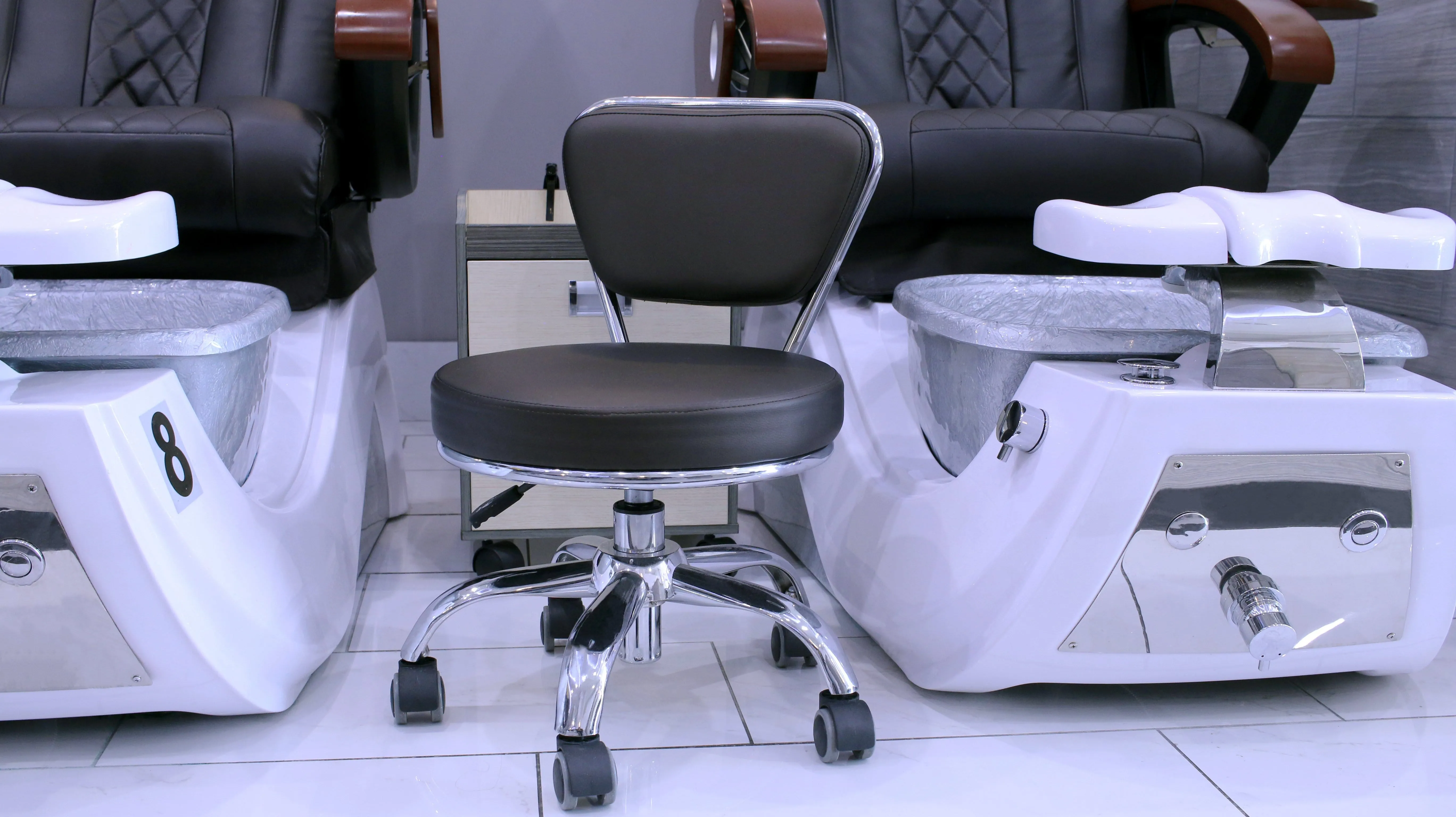 Dayton Salon Pedicure Technician Stool