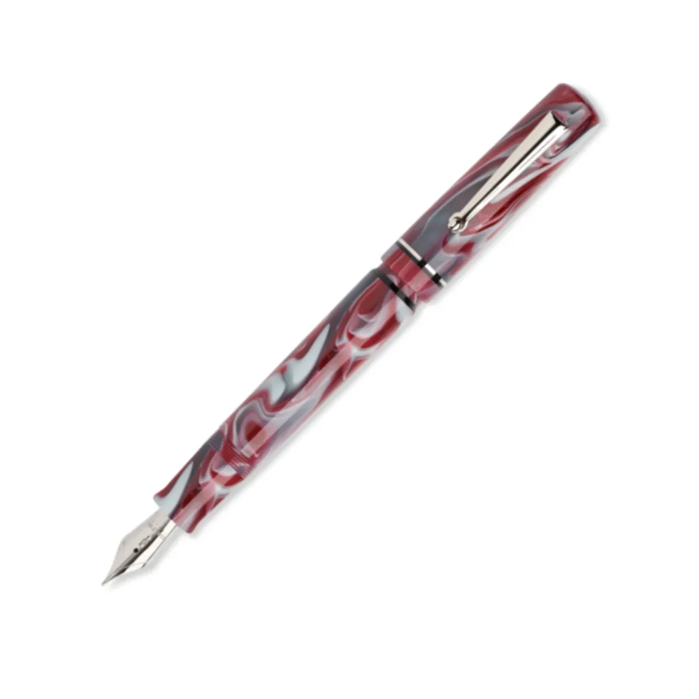 Delta Spaccanapoli Fountain Pen - Ruffo Pink Swirl