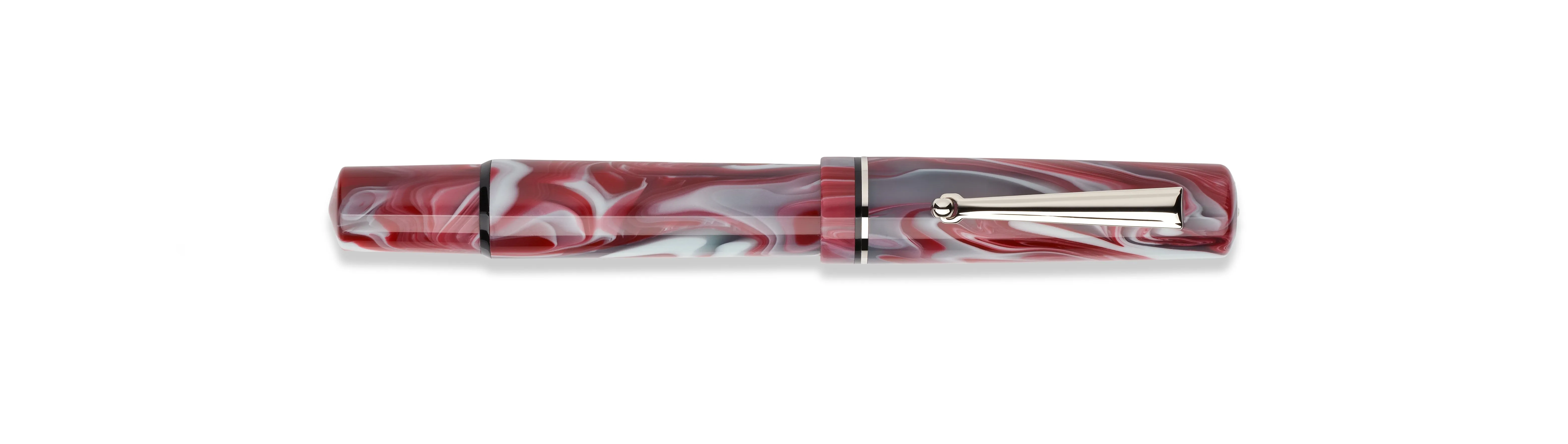 Delta Spaccanapoli Fountain Pen - Ruffo Pink Swirl