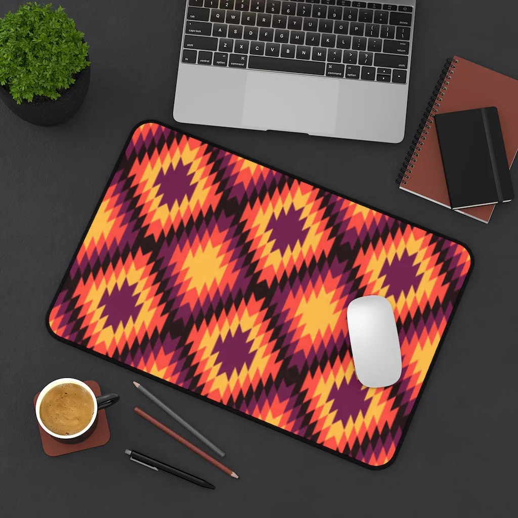 Desk Mat Boho Southwestern Sedona Sunset Mat for Desk Large Mouse Pad Desk Accessories Large Desk Mat Pad, 3 Sizes