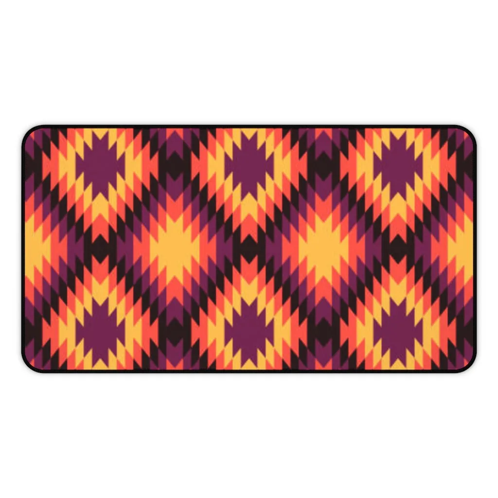 Desk Mat Boho Southwestern Sedona Sunset Mat for Desk Large Mouse Pad Desk Accessories Large Desk Mat Pad, 3 Sizes