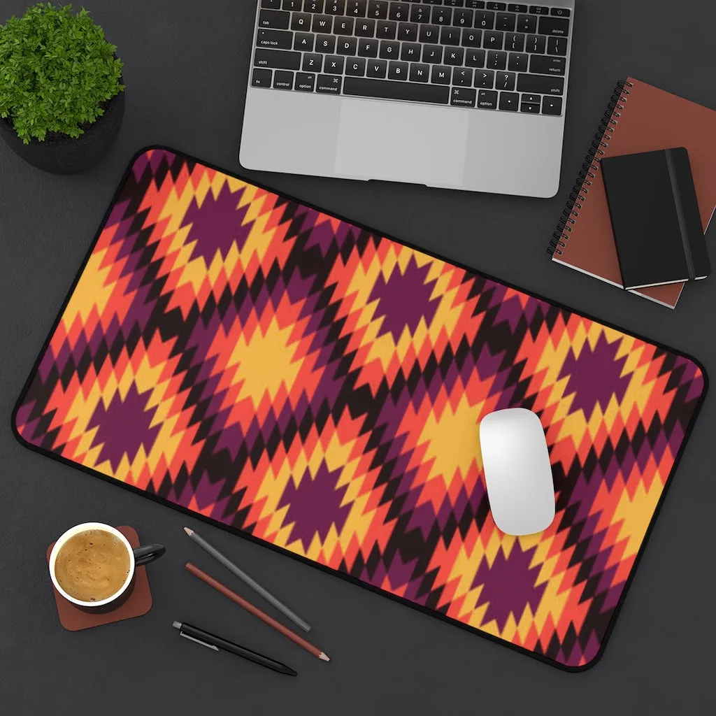 Desk Mat Boho Southwestern Sedona Sunset Mat for Desk Large Mouse Pad Desk Accessories Large Desk Mat Pad, 3 Sizes