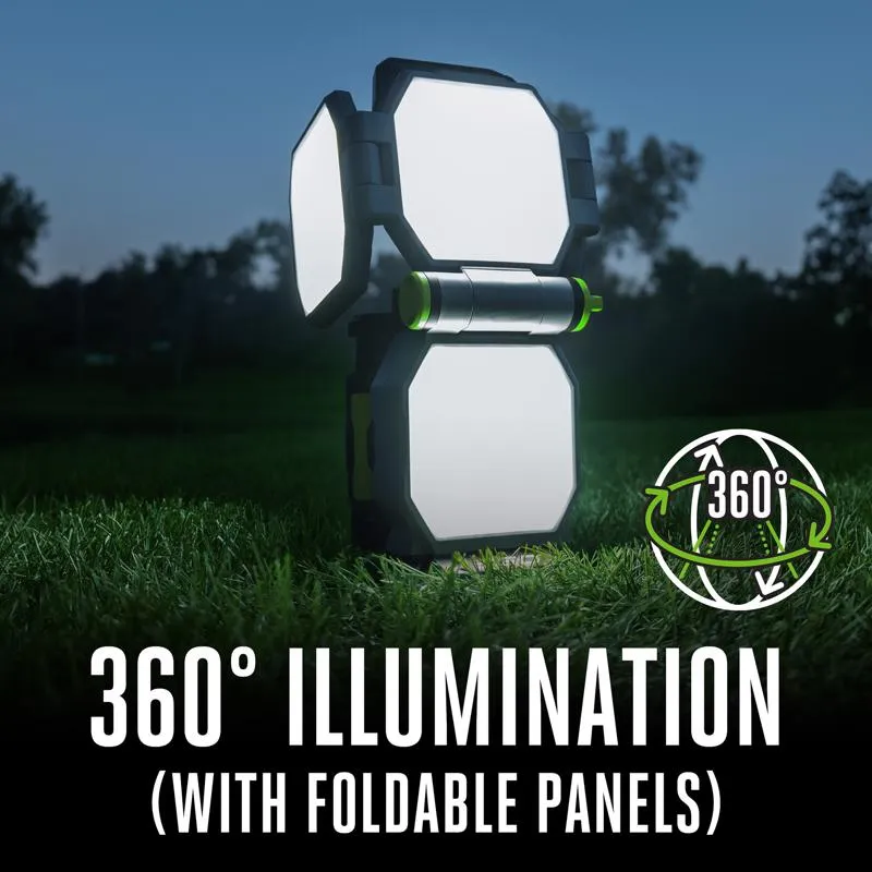 EGO Power  4-3/4 in. 4-Panel lights LED Portable Area Light