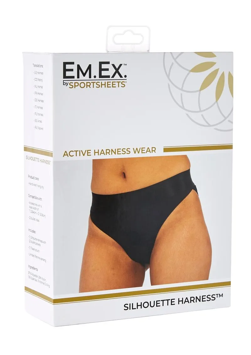 Em.Ex.. Active Harness Wear Silhouette Harness Bikini Cut