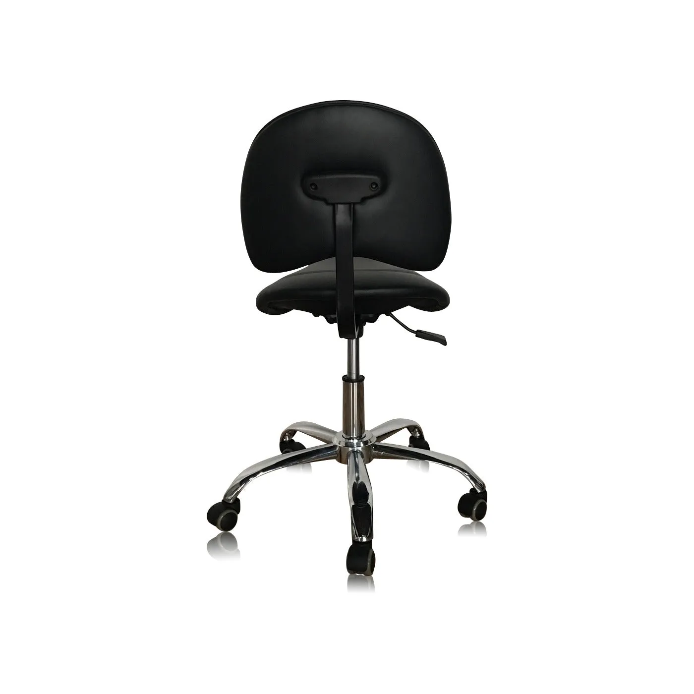 Ergonomic Saddle Stool With Backrest for Correct Posture