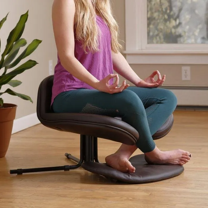 Evolution Meditation Vegan Ergonomic Chair With Backrest