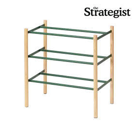 Expandable Shoe Rack (18" H)  - Steel - Forest Green