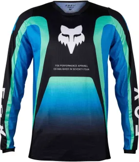 FOX Motocross Jersey 180 Ballast, Black/Blue