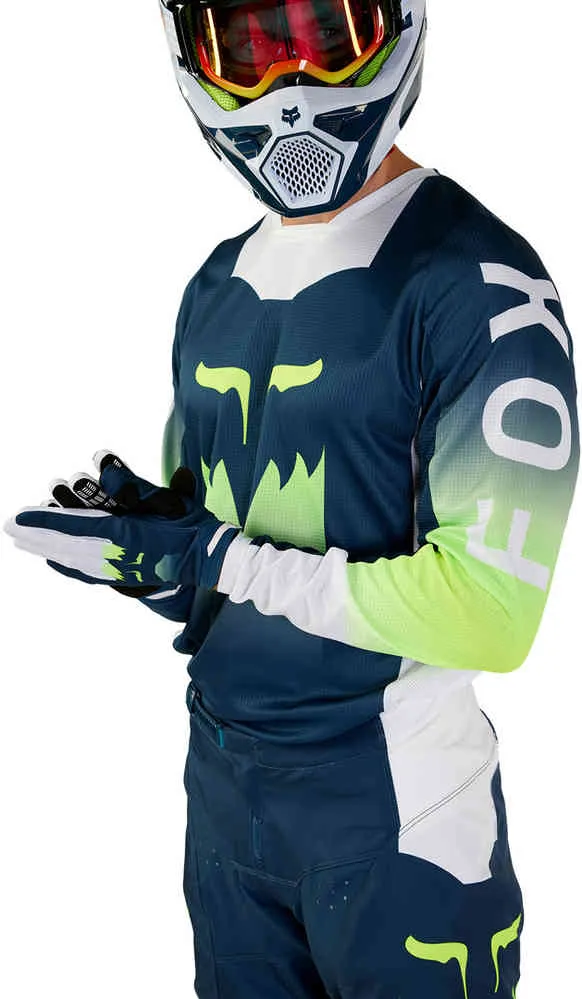 FOX Motocross Jersey 180 Flora, dark blue