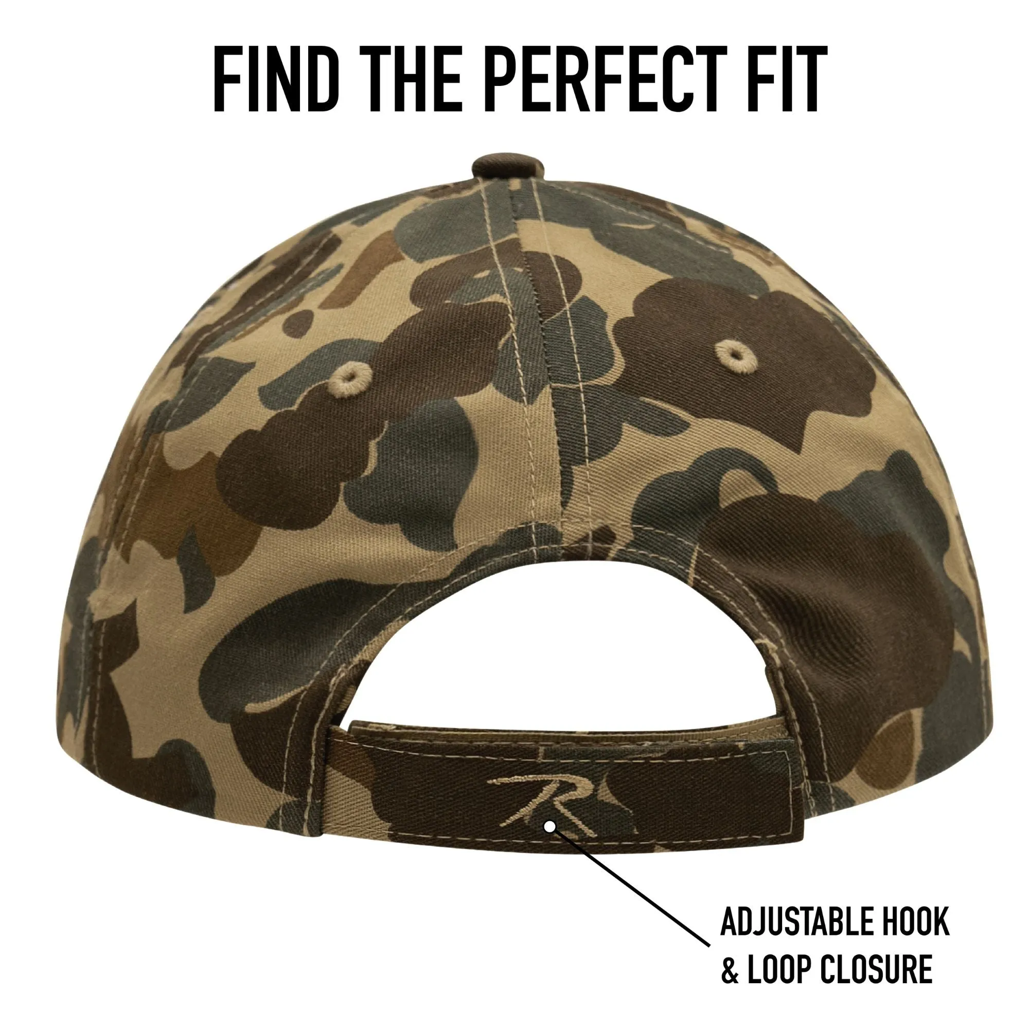 Fred Bear Camo - Military Low Profile Adjustable Baseball Cap