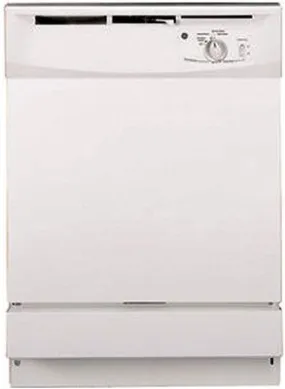 Ge Freestanding 24-Inch Dishwasher' White' 5 Cycles / 2 Options