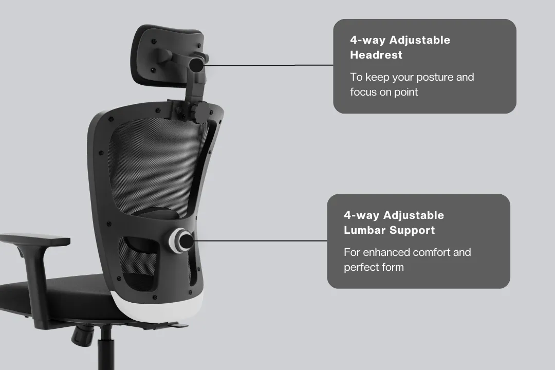 Green Soul Renewed Jupiter Superb High Back Office Chair