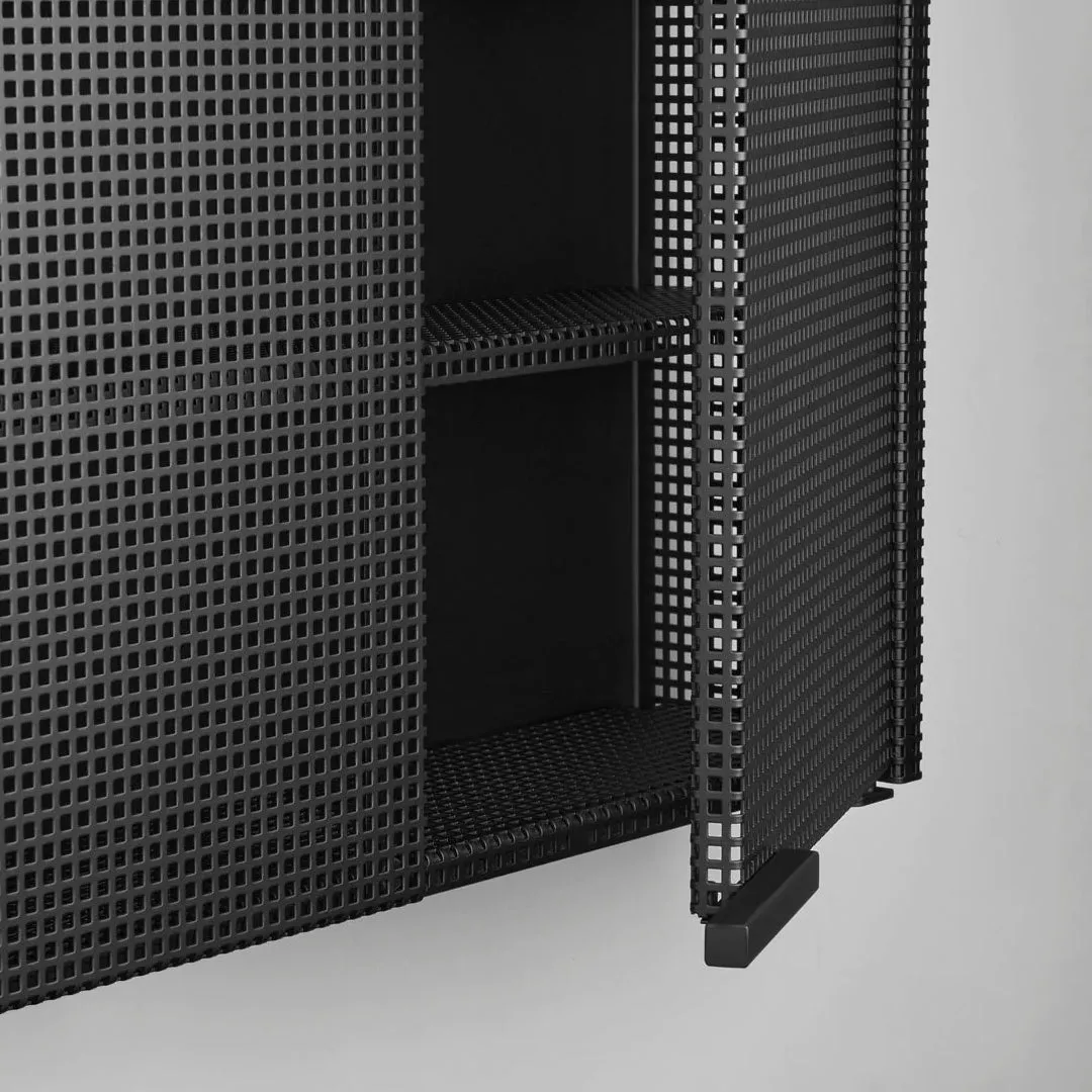 Grid Wall Cabinet