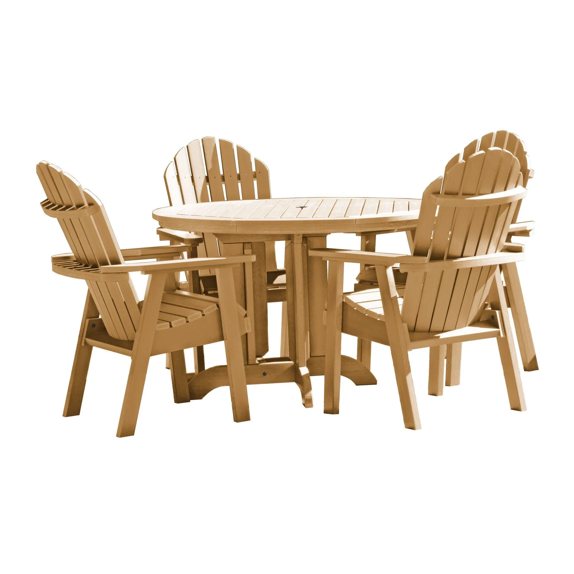 Hamilton 5pc 48in Round Dining Set - Dining Height