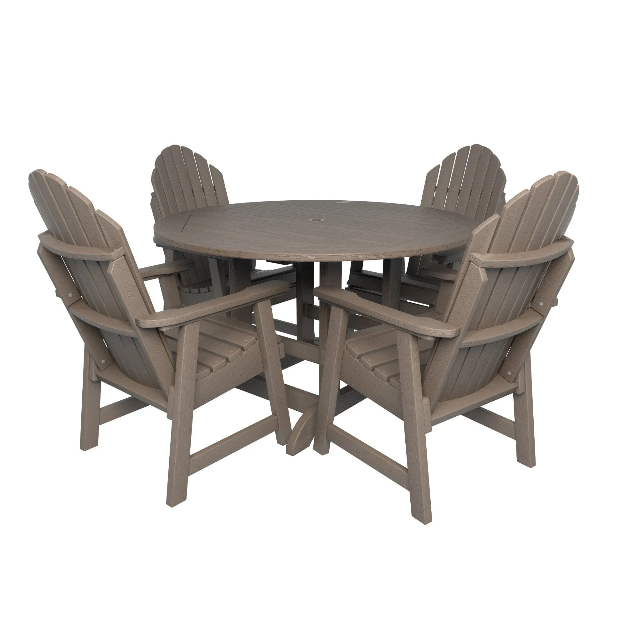 Hamilton 5pc 48in Round Dining Set - Dining Height