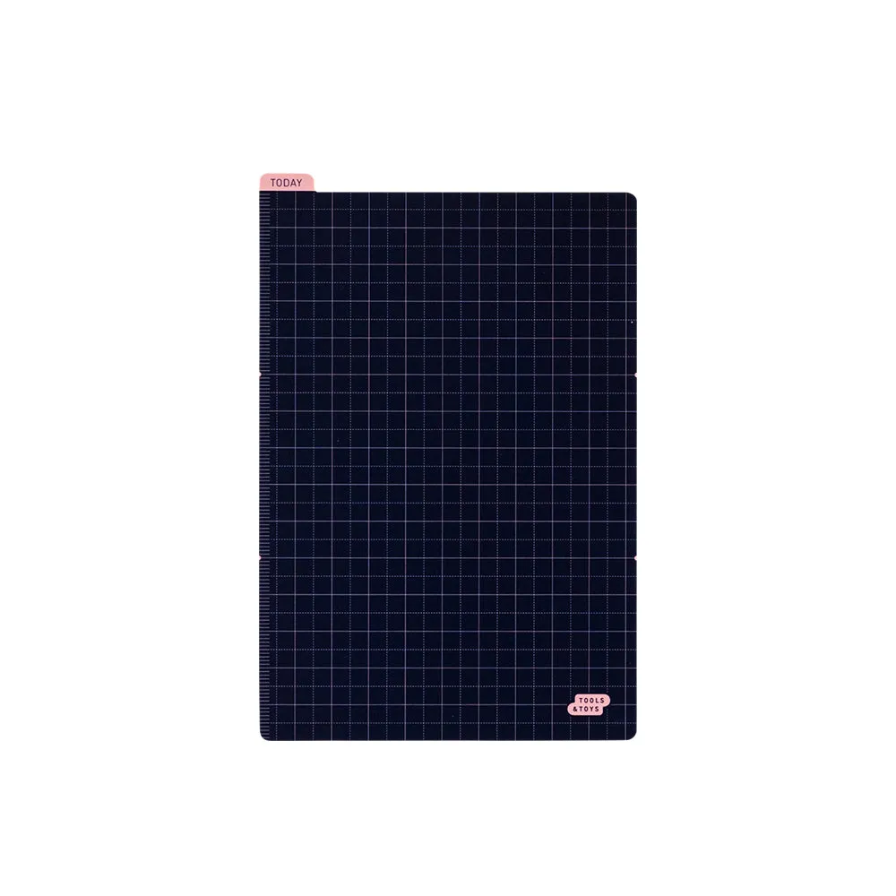 Hobonichi Pencil Board - Original A6 (Navy x Pink)