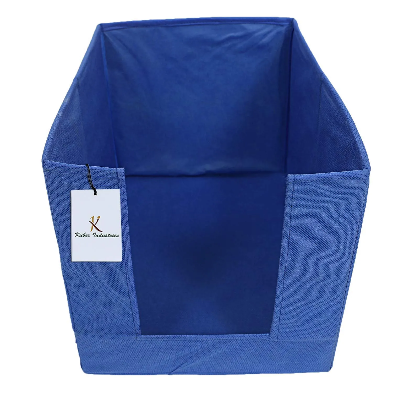 Kuber Industries 6 Pieces Non Woven Shirt Stacker/Shirt Organizer Wardrobe Organizer (Blue)-KUBMART2882