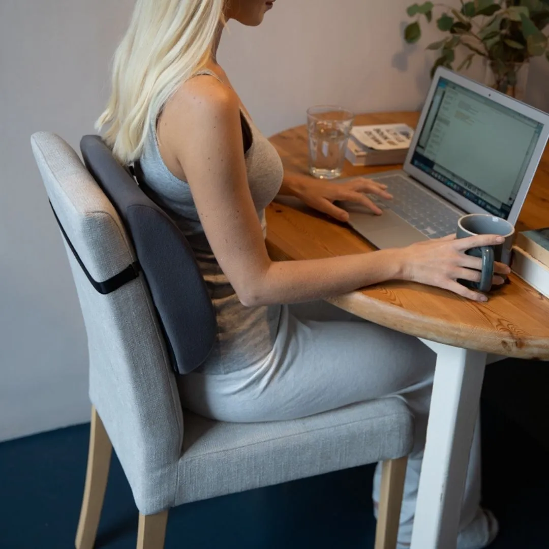 Large Office Backrest With Adjustable Strap