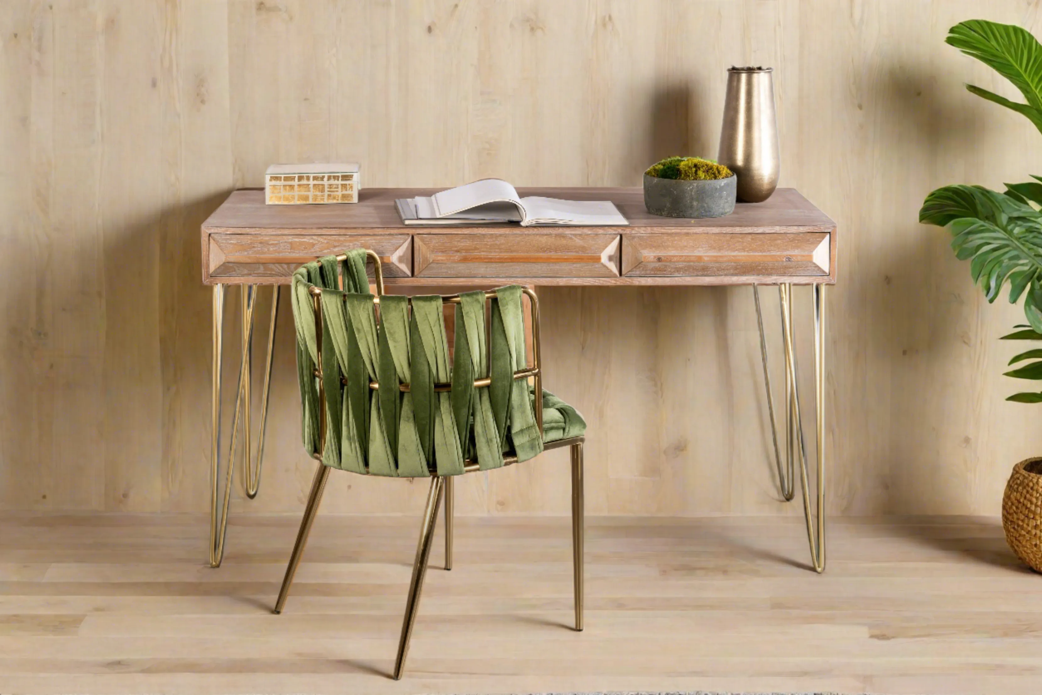 Le Marais Wood Desk