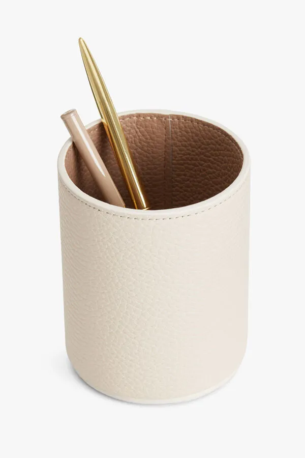 Leather Organizer Cup