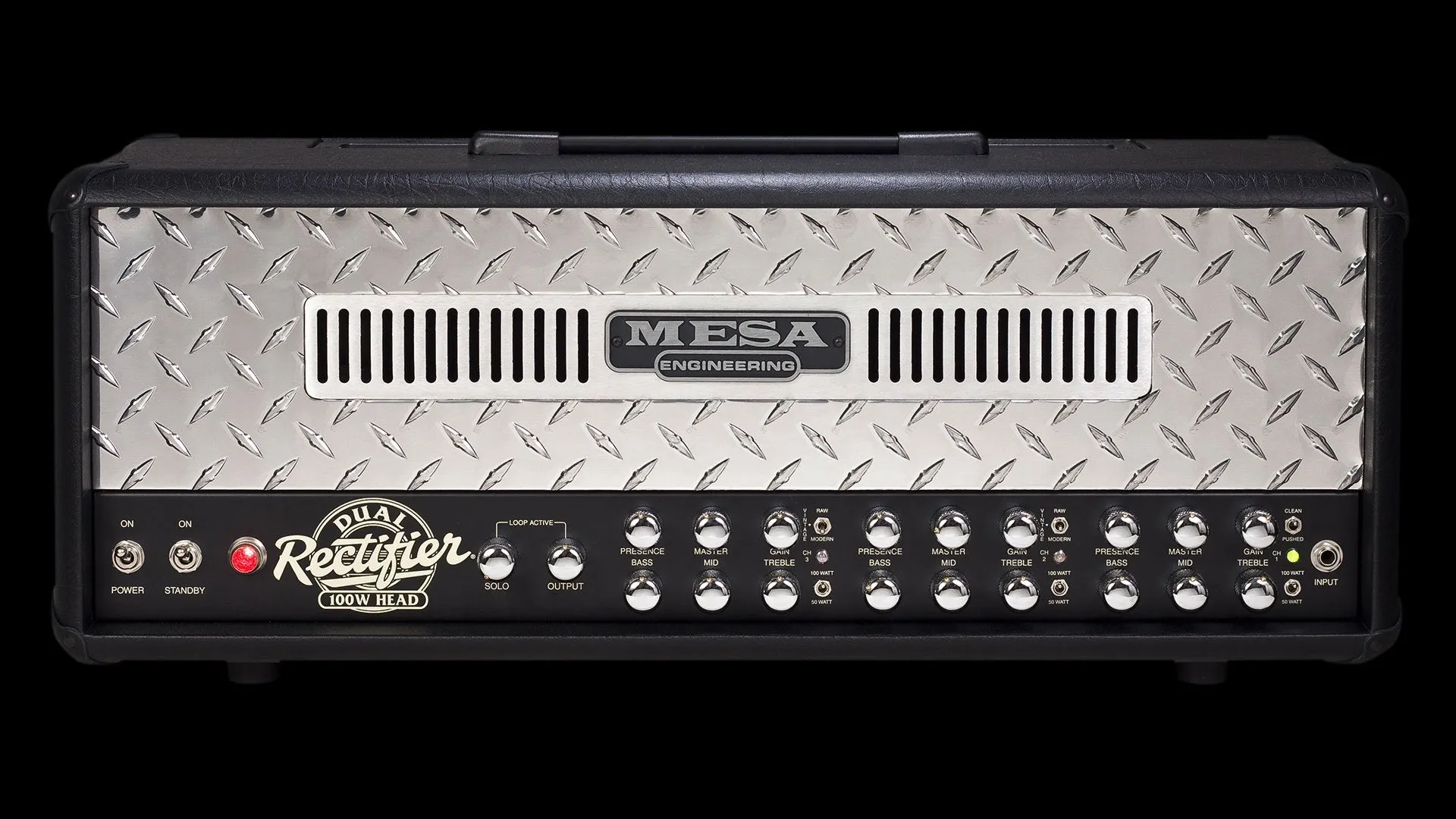 Mesa Boogie Dual Rectifier 100W Guitar Amplifier Head