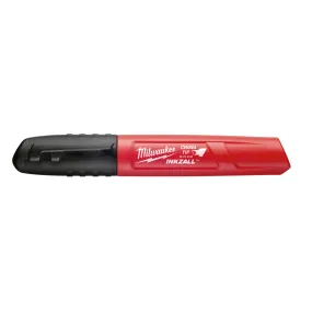 Milwaukee 48-22-3130 INKZALL Medium Chisel Tip Black Marker King Size (Bulk/35524)