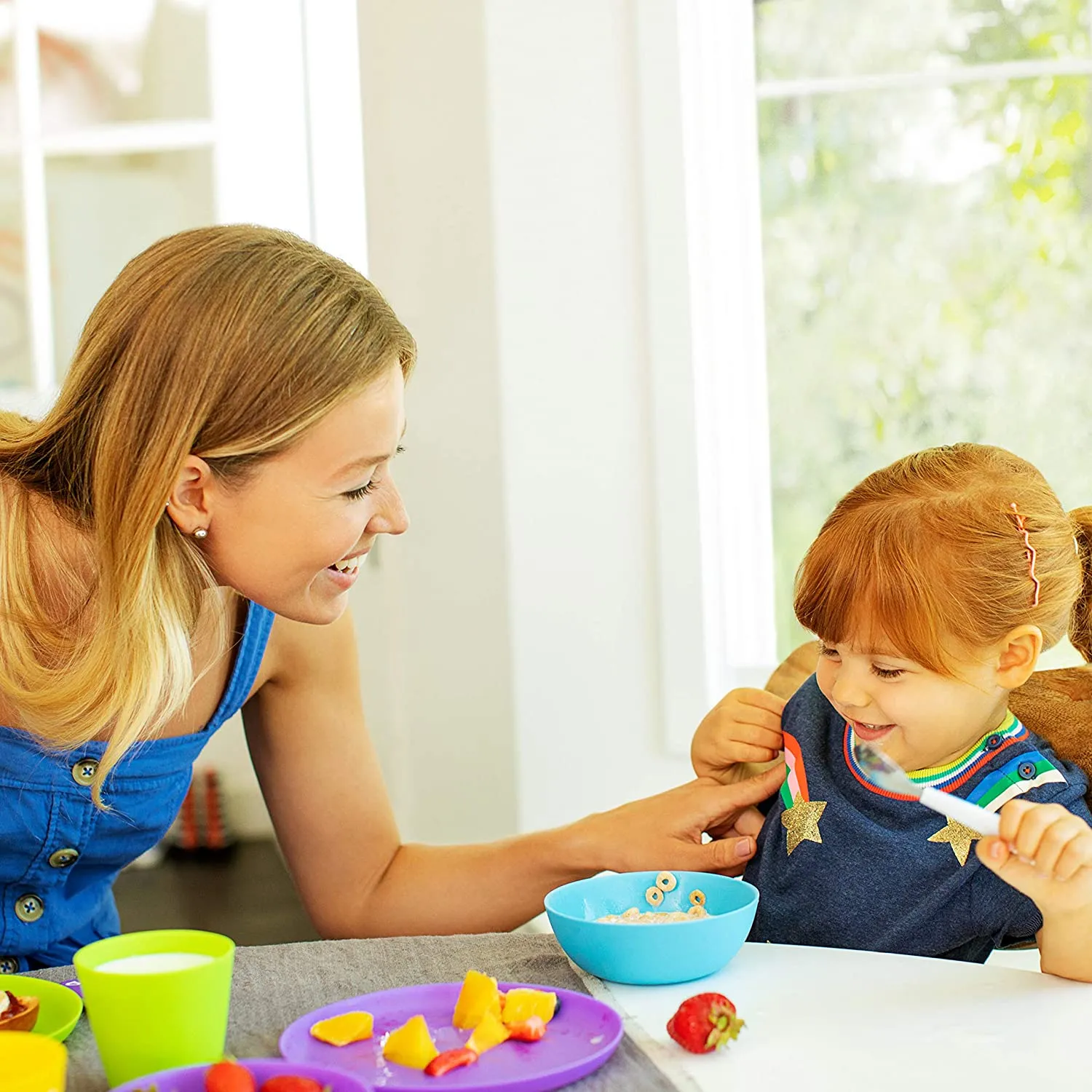 Munchkin Multi Toddler Plate, 8 Pack