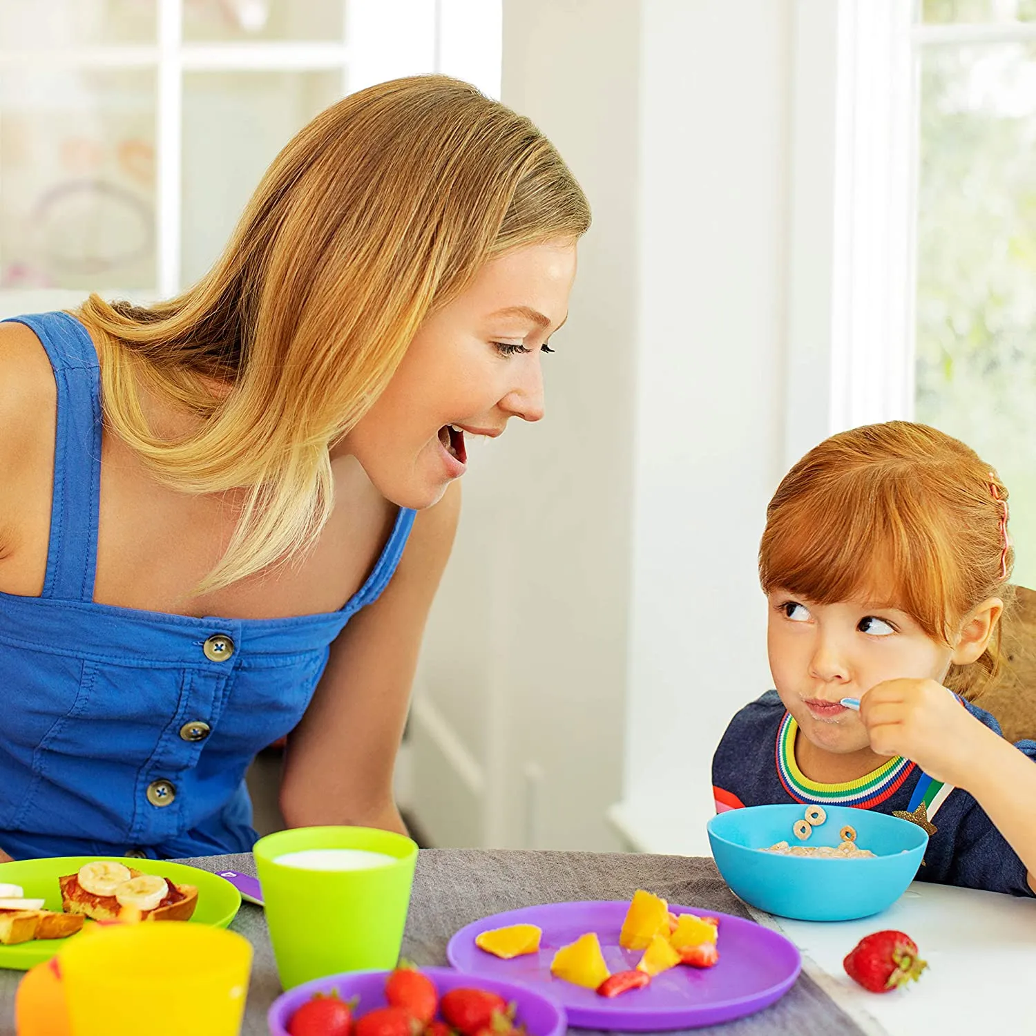 Munchkin Multi Toddler Plate, 8 Pack