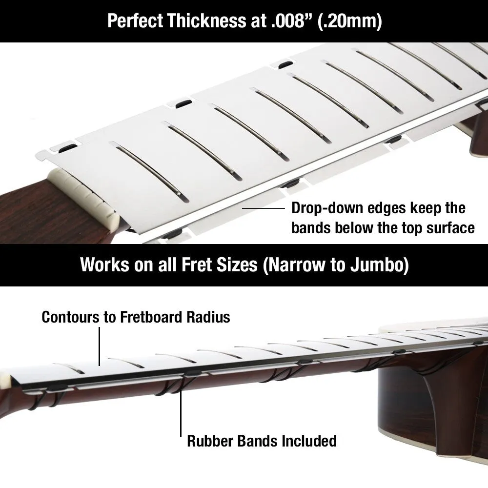 Music Nomad Fret Shield Fretboard Protector Guard for 25.34 Guitar Fret Scale