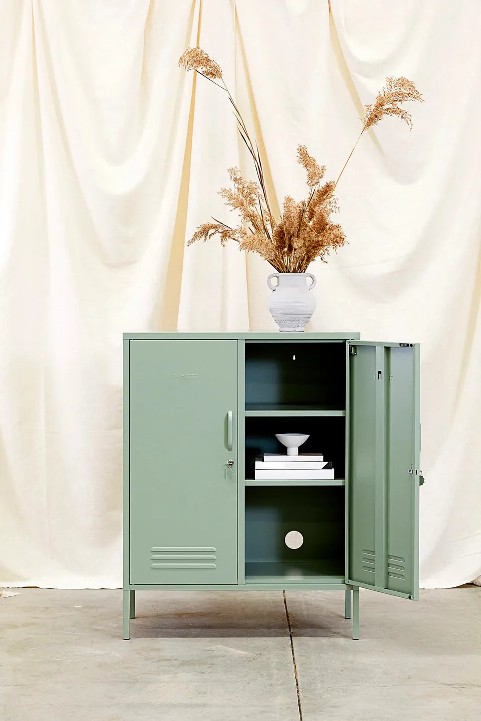 MUSTARD MADE LOCKER | The Midi | Sage