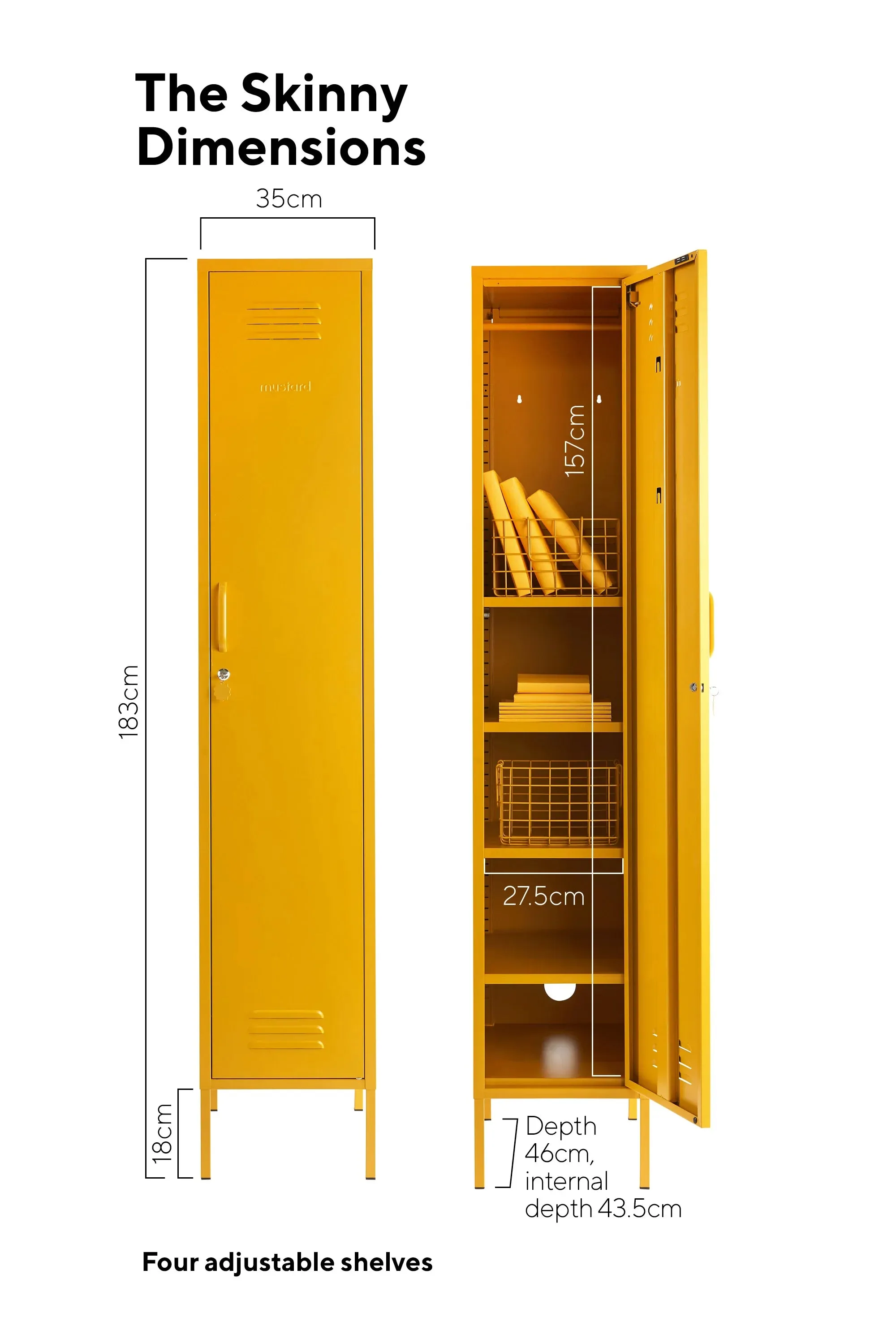 MUSTARD MADE LOCKER | The Skinny | Mustard