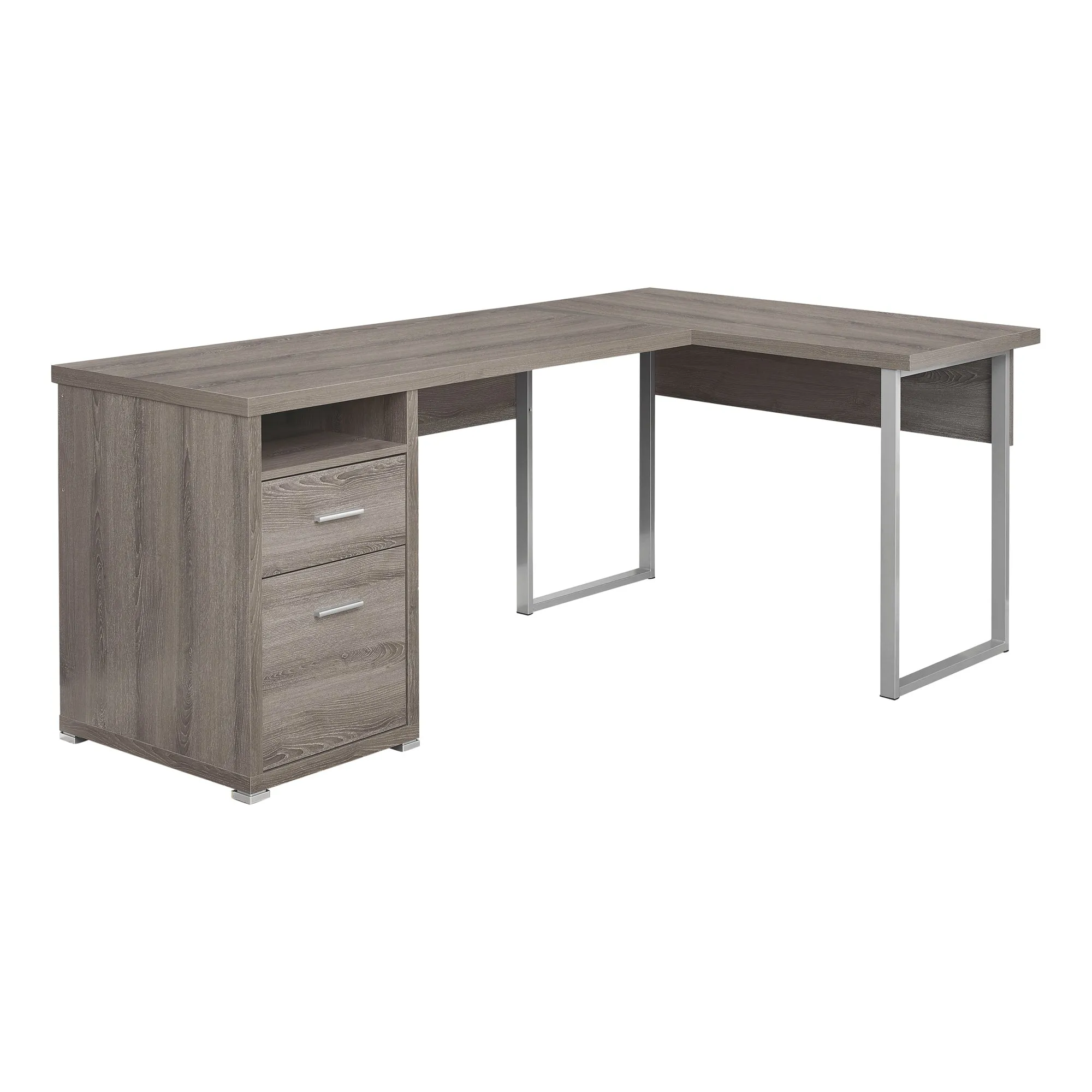 OFFICE SERIES - 80"L / DARK TAUPE LEFT OR RIGHT FACING