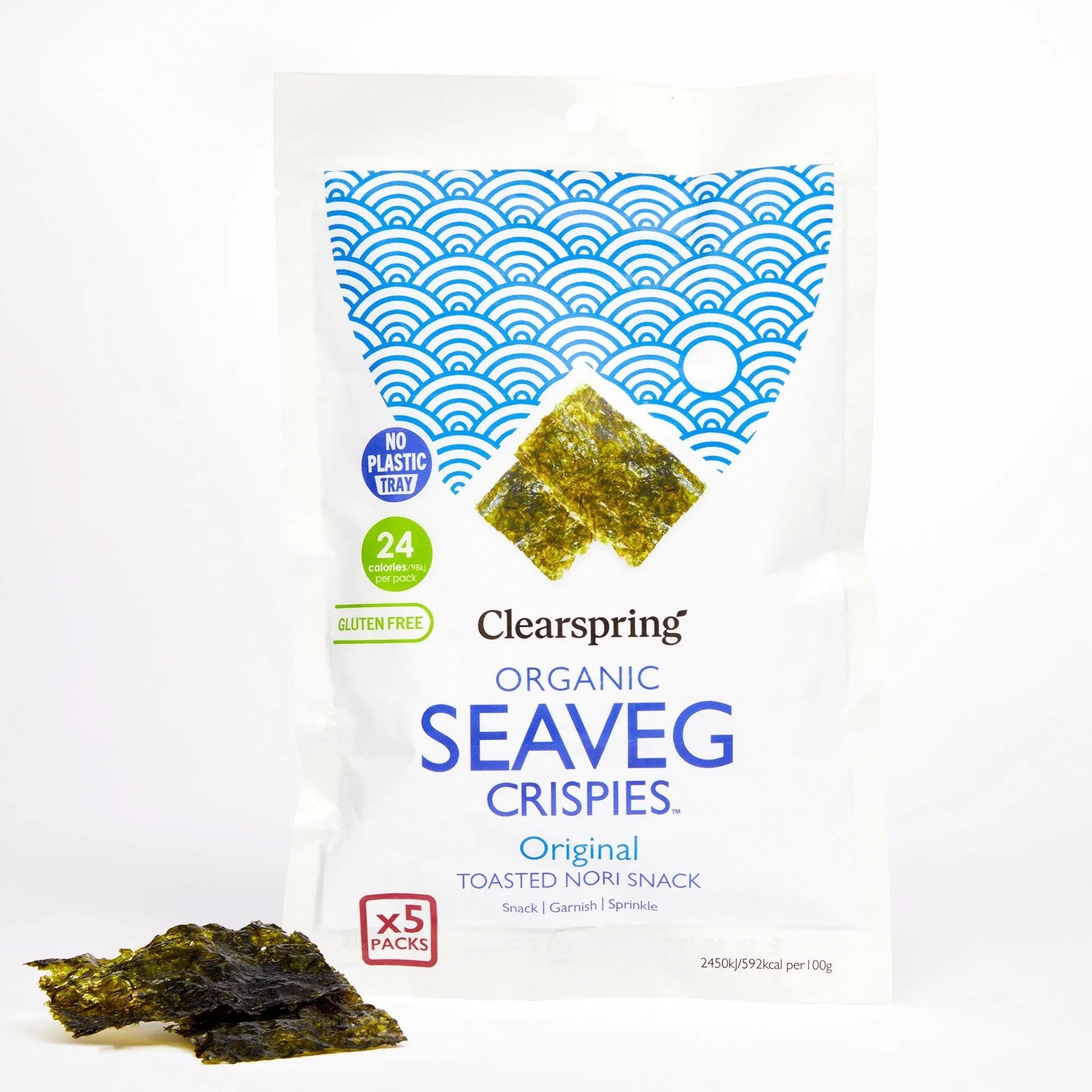 Organic Seaveg Crispies Multipack - Original (Crispy Seaweed Thins)