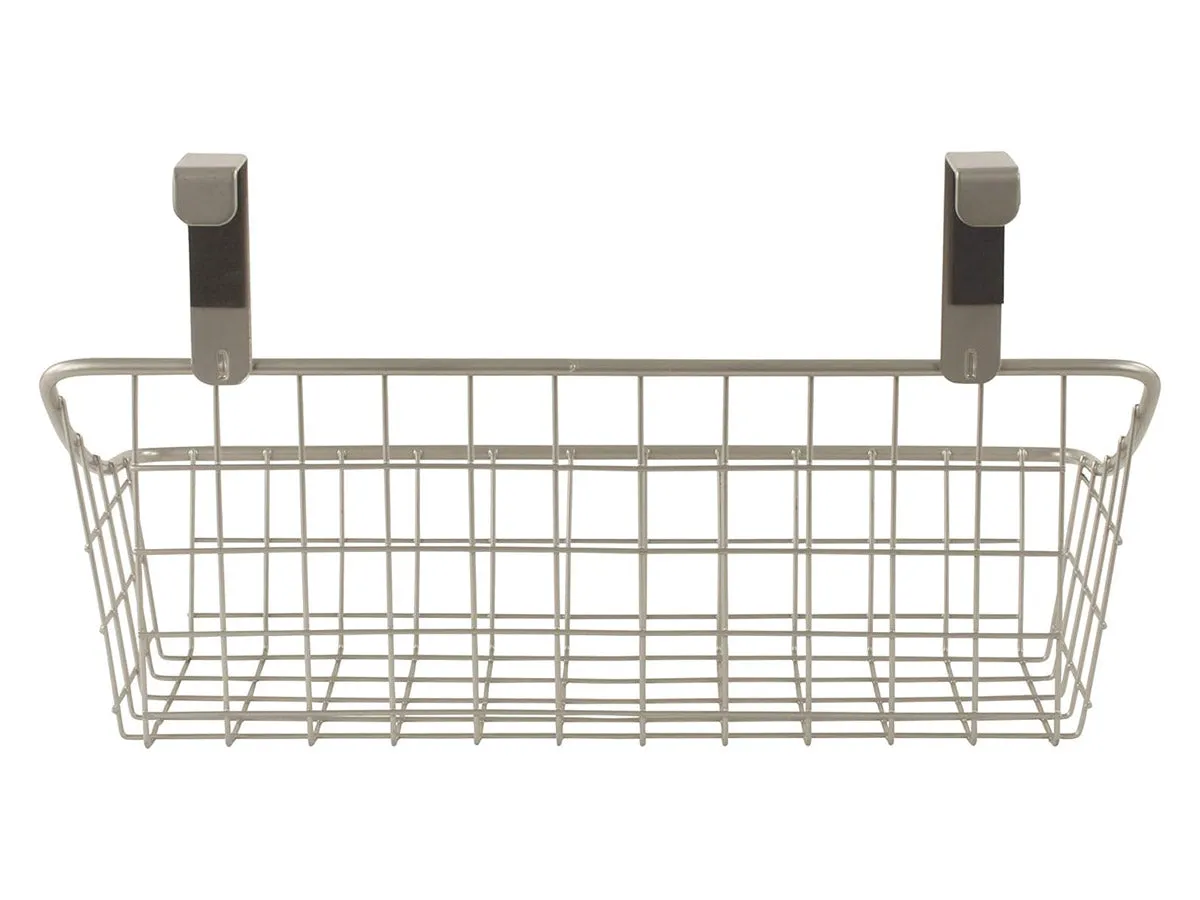 Over The Cabinet Wire Basket - Nickel