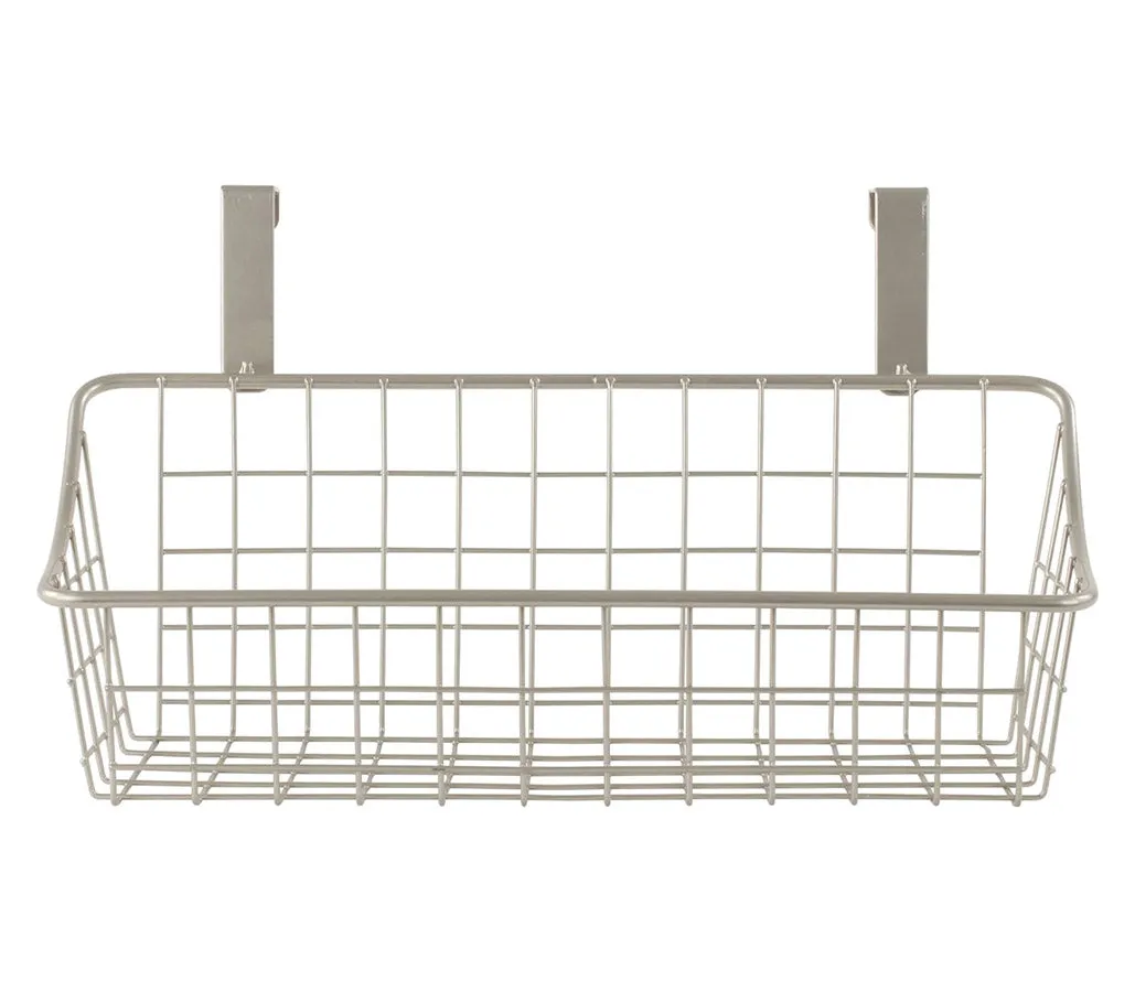 Over The Cabinet Wire Basket - Nickel