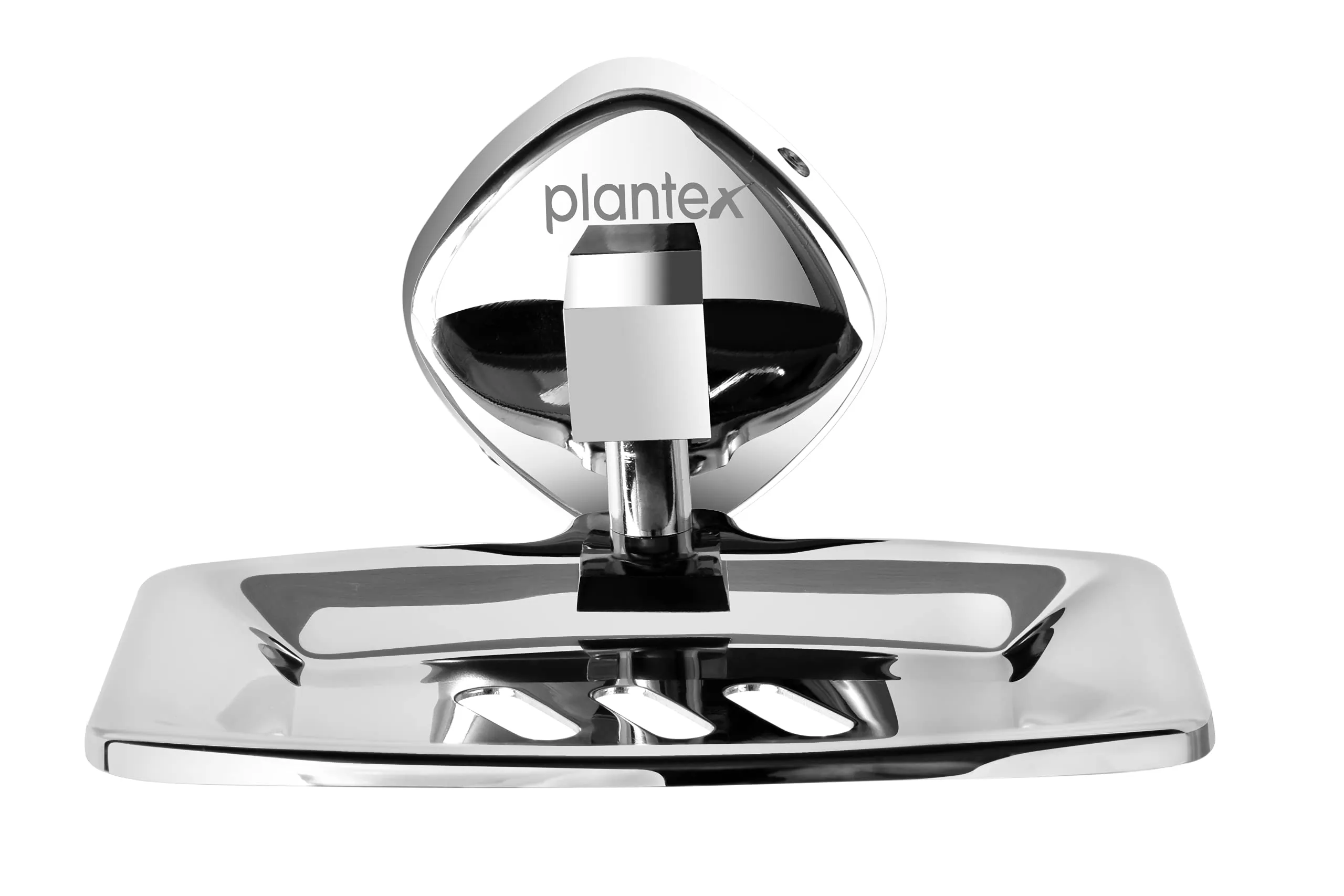 Plantex Maxx Stainless Steel Soap Holder for Bathroom/Soap Dish/Bathroom Soap Stand/Bathroom Accessories - (Square,Chrome)