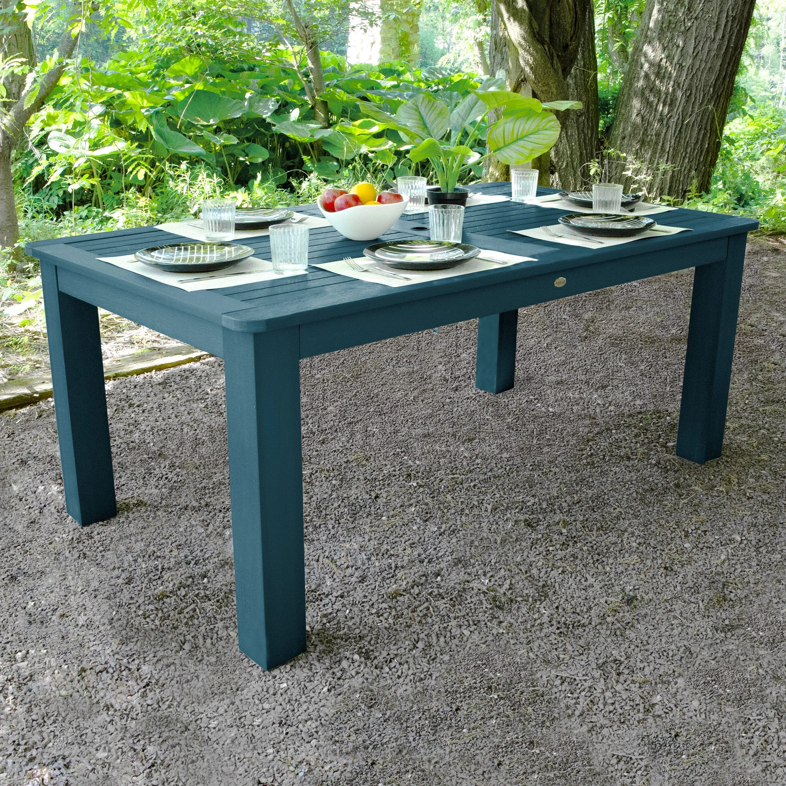 Rectangular 42in x 72in Outdoor Dining Table - Dining Height