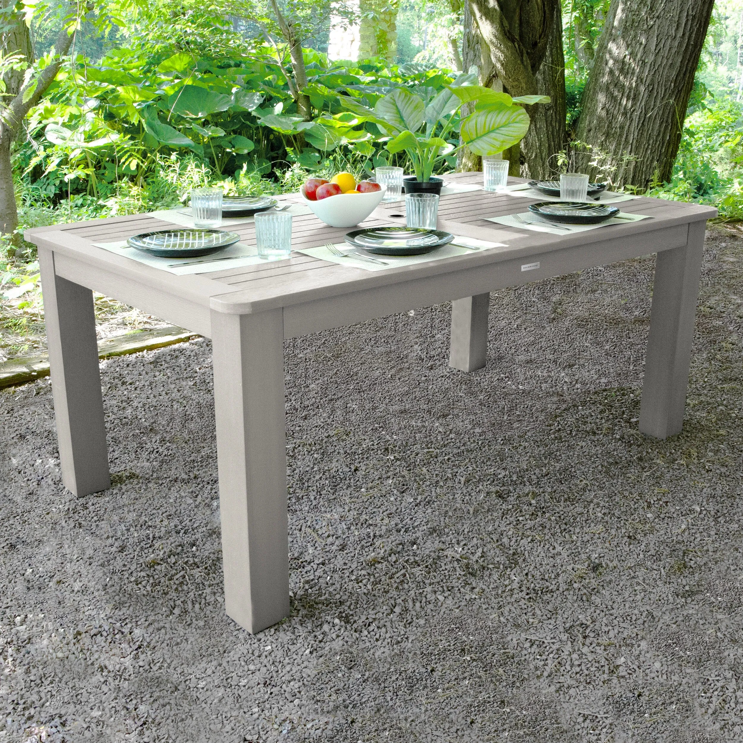 Rectangular 42in x 72in Outdoor Dining Table - Dining Height