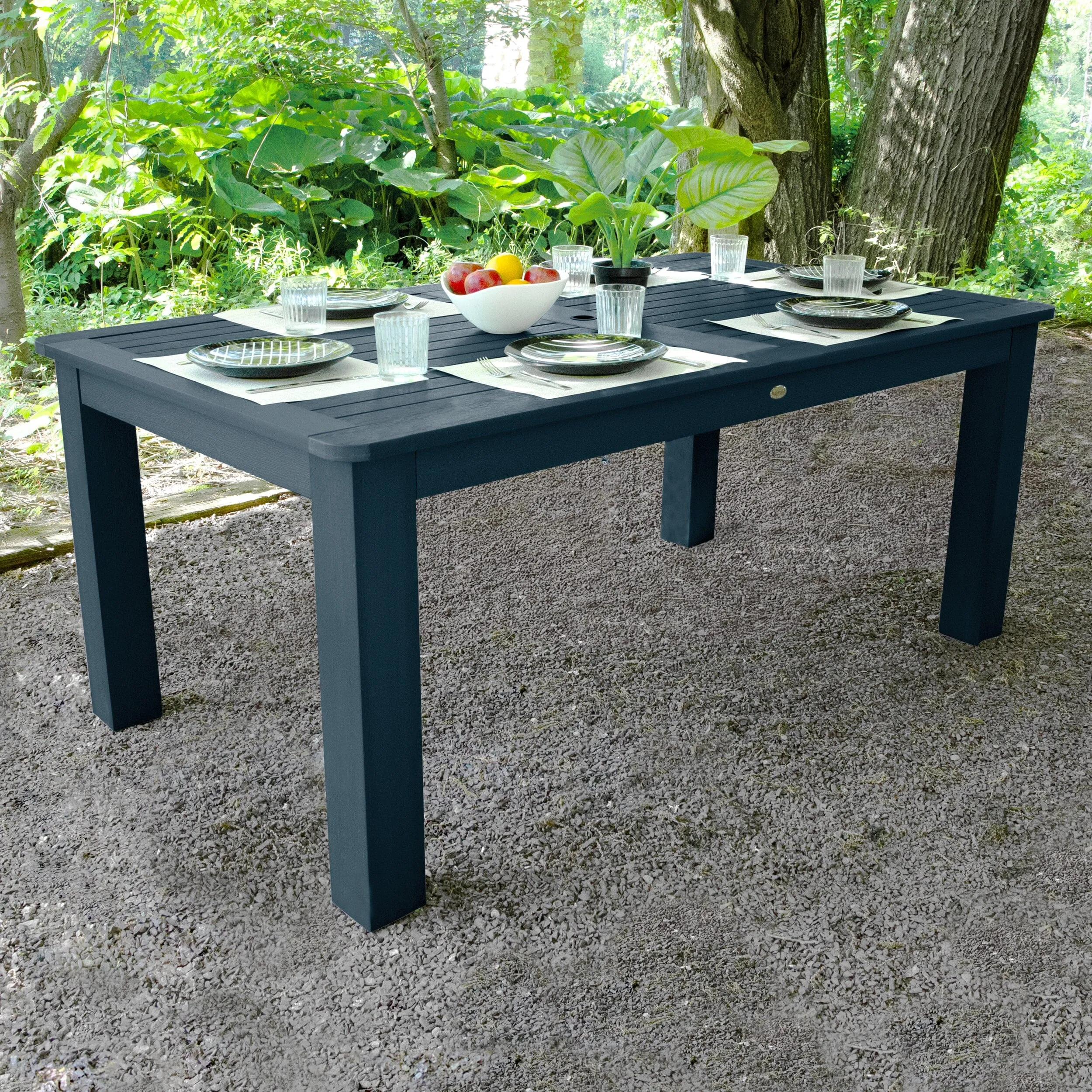 Rectangular 42in x 72in Outdoor Dining Table - Dining Height