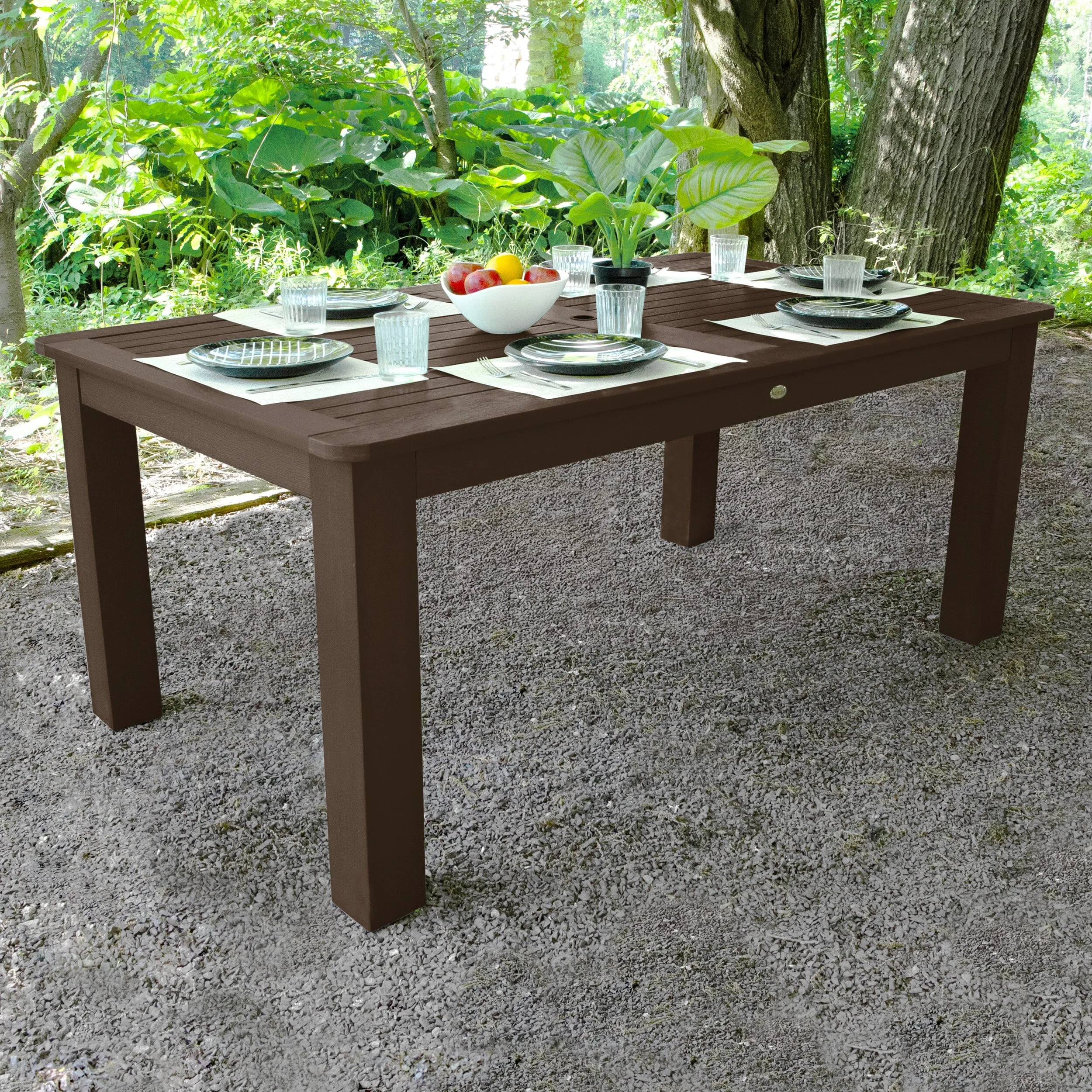 Rectangular 42in x 72in Outdoor Dining Table - Dining Height