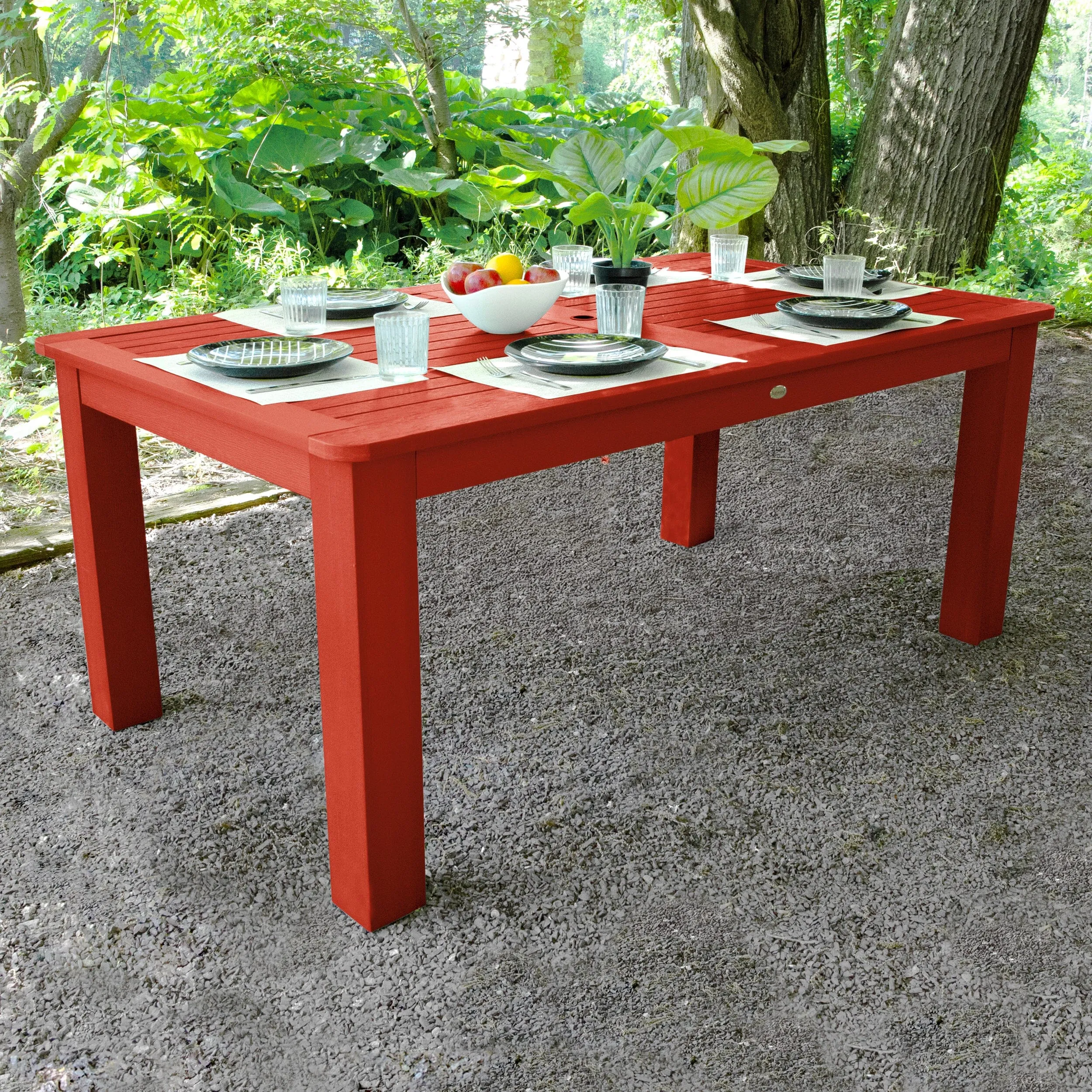 Rectangular 42in x 72in Outdoor Dining Table - Dining Height