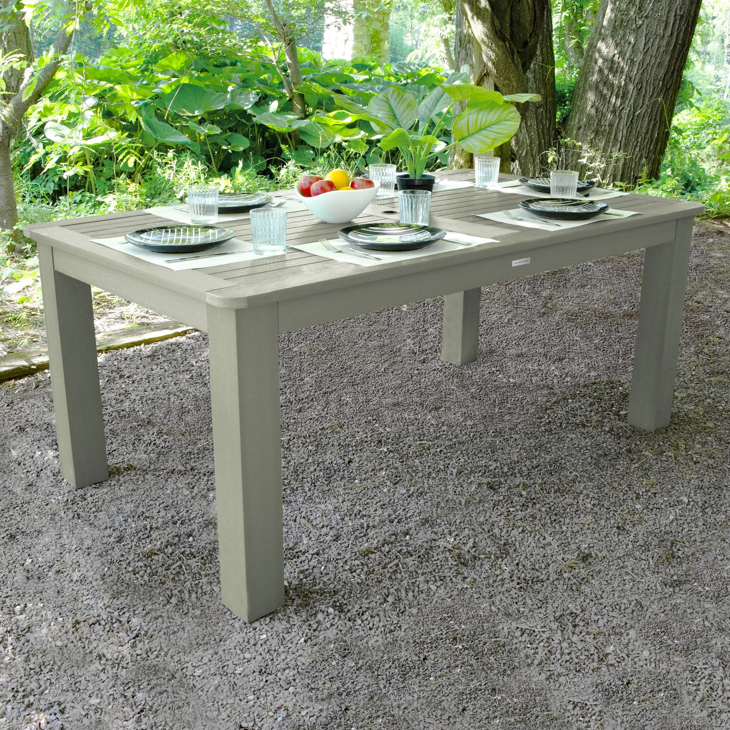 Rectangular 42in x 72in Outdoor Dining Table - Dining Height