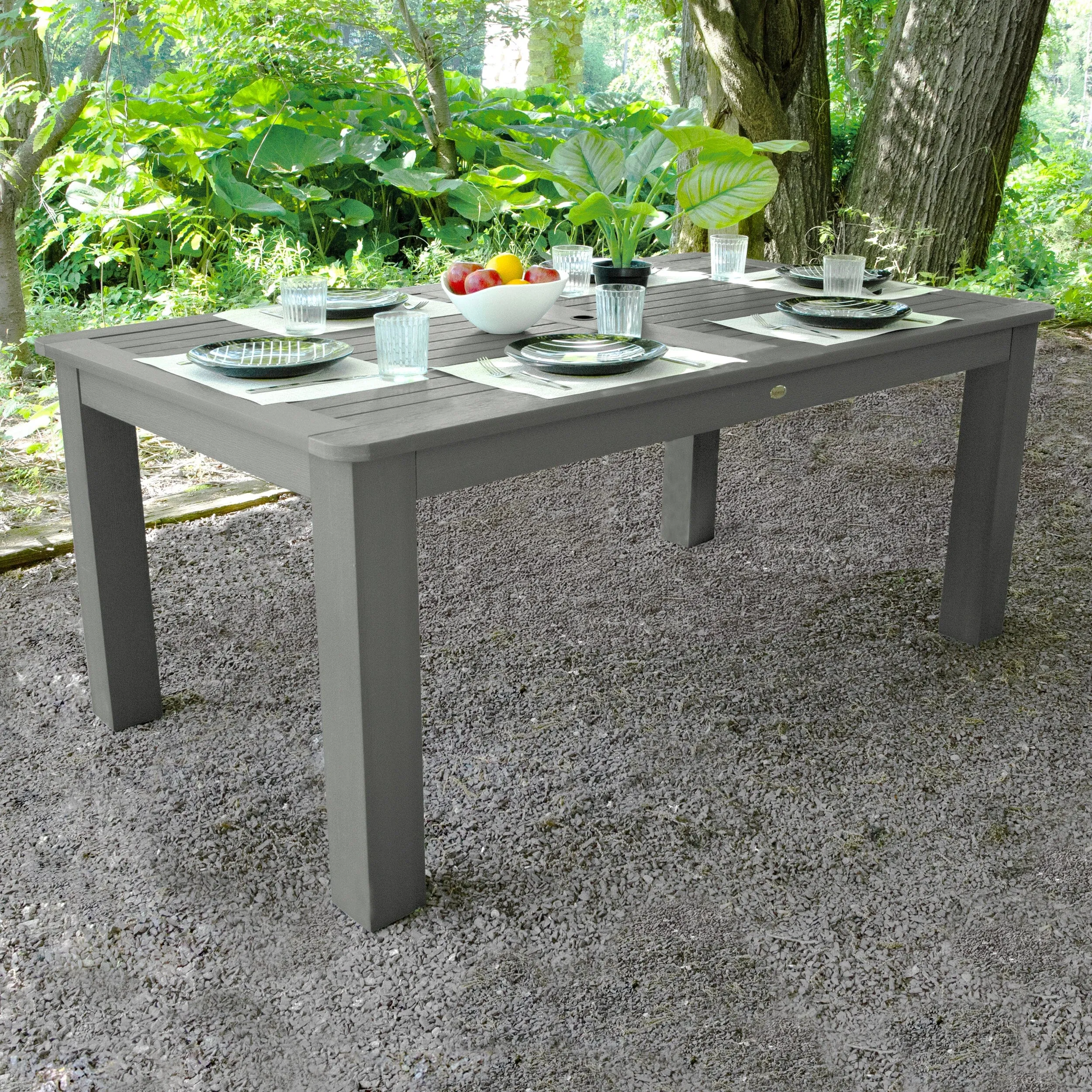 Rectangular 42in x 72in Outdoor Dining Table - Dining Height