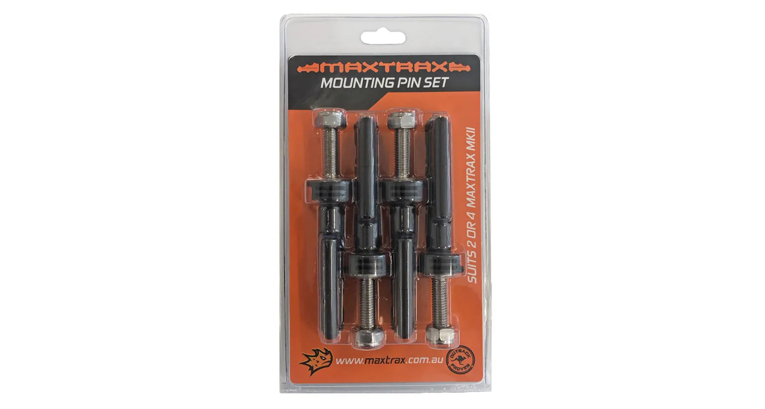 Rhino Rack Maxtrax Mounting Pin Set - MKII 40mm