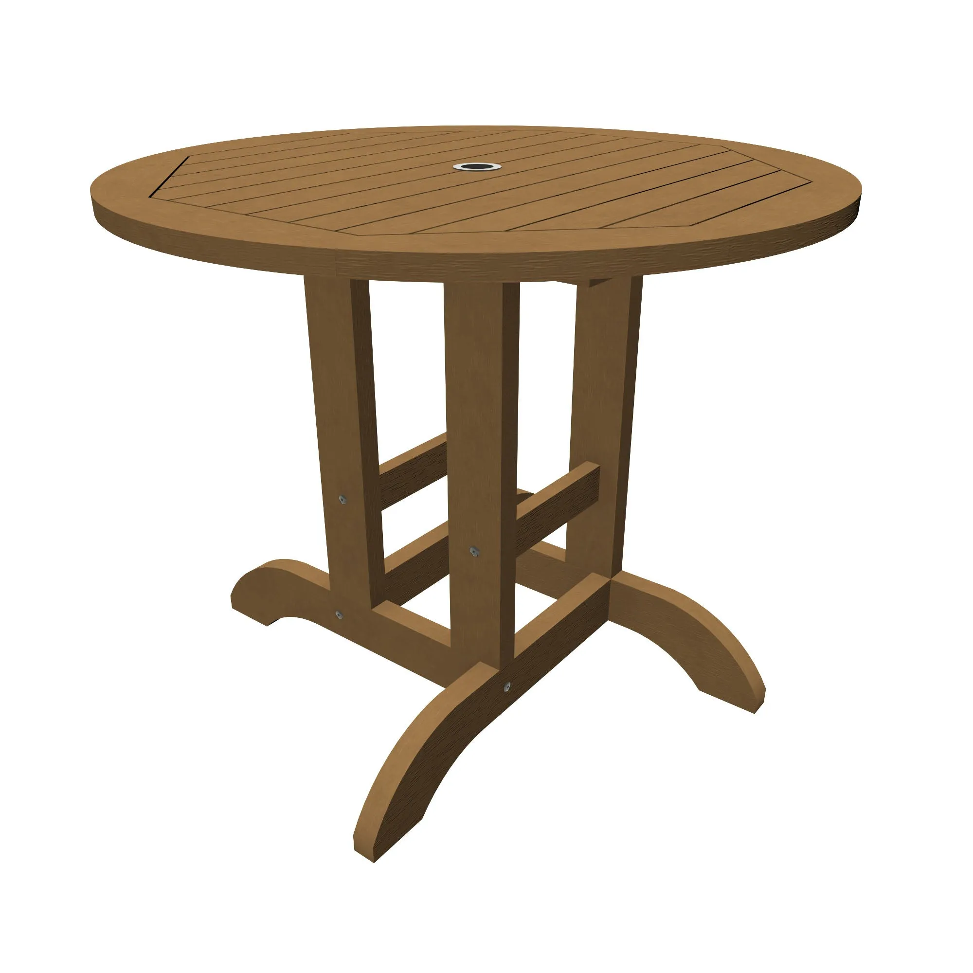 Round 36in Diameter Dining Table - Dining Height