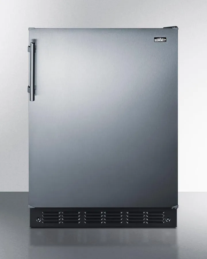 Summit FF708BL7SS 24" Wide All-refrigerator